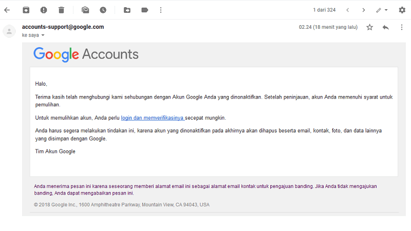 cara mengatasi akun gmail dinonaktifkan, cara membuka akun gmail yang terblokir, cara membuka akun gmail yang terblokir, cara mengaktifkan akun gmail, cara mengembalikan akun google yang sudah dihapus, akun google dinonaktifkan karena aktivitas mencurigakan, cara mengaktifkan akun google, cara mengaktifkan akun google di android, cara memulihkan akun gmail, cara mengaktifkan email gmail yang lama tidak dibuka
